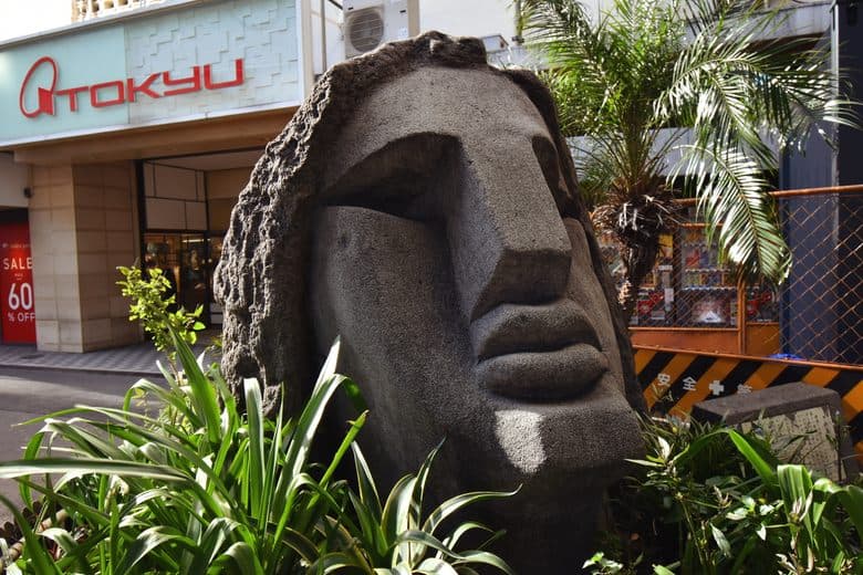 Moyai-Statue