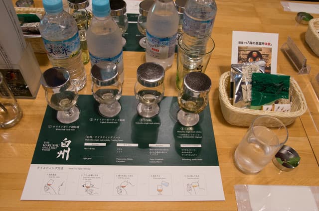 Suntory Hakushu Joryujo: Whisky-Destillerie im Wald mit Verkostung