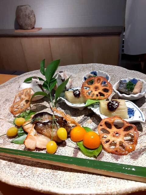 Oryori Fujita: Saisonales Fisch-Kaiseki
