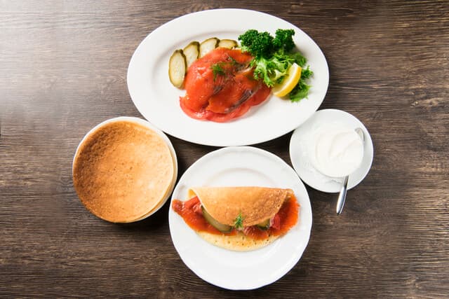 Sungari Shinjuku higashiguchi honten: Klassische russische Küche