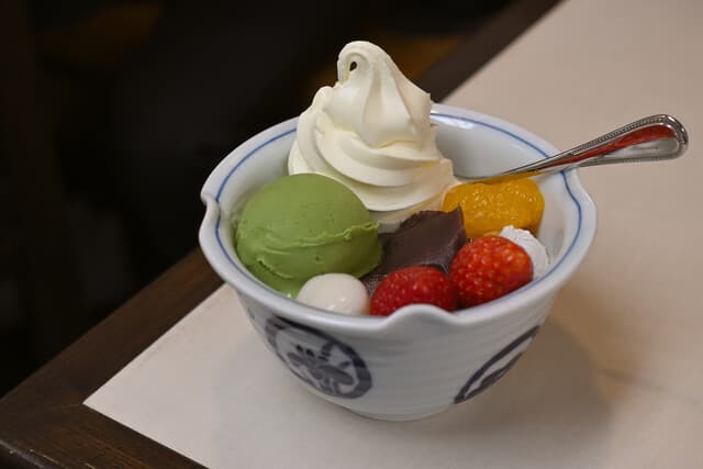 Anmitsu Mihashi Ueno Main Shop: Klassische japanische Desserts