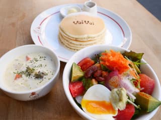 Pancake Mama Cafe VoiVoi: Buttermilch-Pancakes auf Bestellung