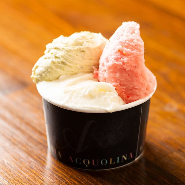GELATERIA ACQUOLINA: Handwerkliches saisonales Gelato