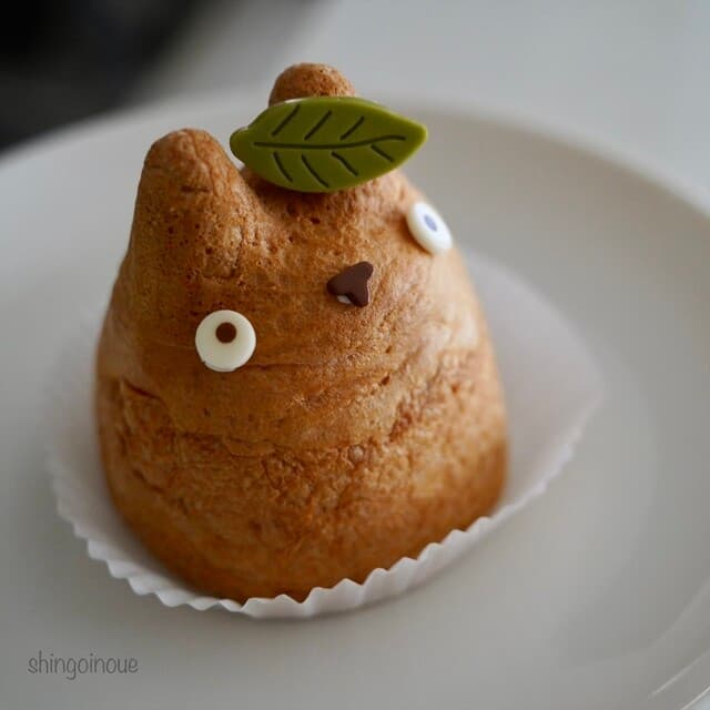 Shirohige no Cream Puff Kobo: Ghibli-lizenzierte Totoro-Windbeutel