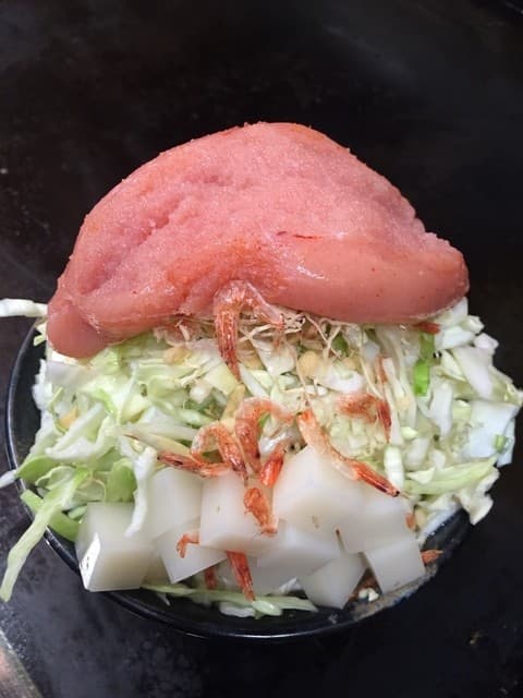 Tsukishima Monja Moheji Honten: Klassisches Monjayaki, am Tisch zubereitet