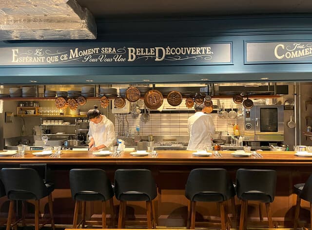 le bistrot des bleus: moderne französische Bistro-Küche