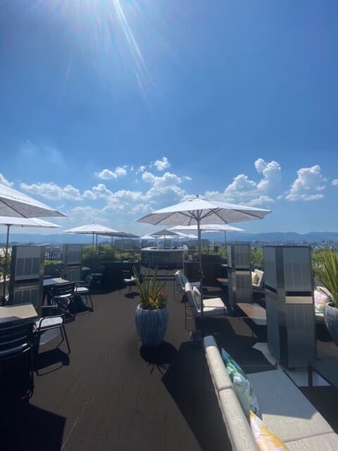 K36: Rooftop-Bar mit Panoramablick auf Kyoto