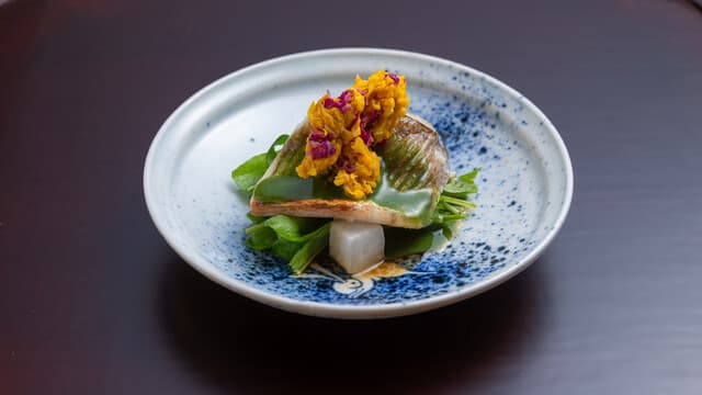 Tokuha Motonari: Kaiseki vom Irori-Grill