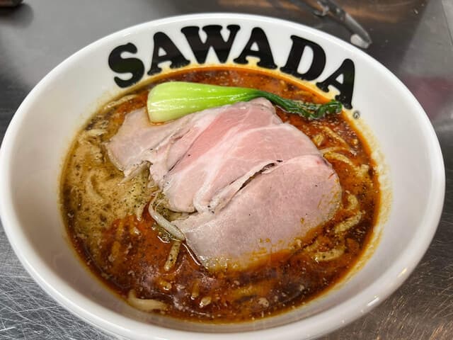 Sawada Shoten: Tantanmen mit Makrelenbrühe