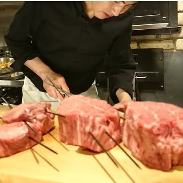 baron: meisterhaft gegrilltes Kobe-Rind