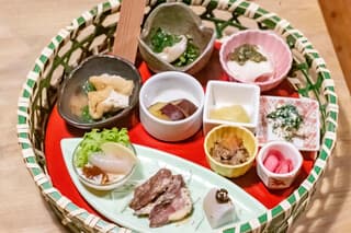 Awa Naramachi ten: Kaiseki mit Yamato-Gemüse