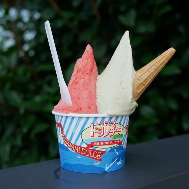 Dolce Honten: Setouchi-Gelato am Shimanami Kaido