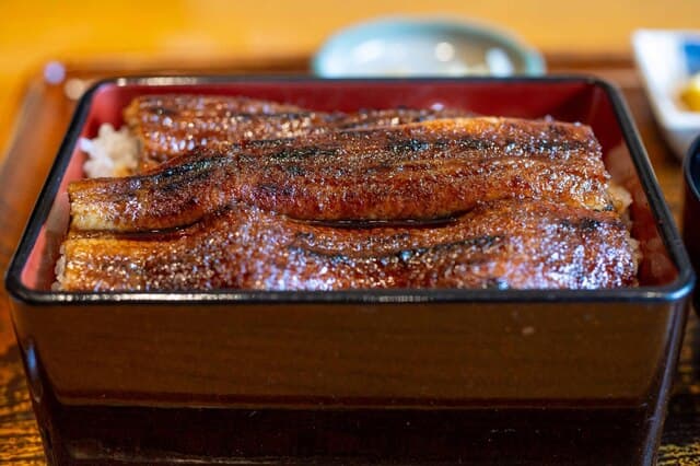 Unagi Nakasho: Holzkohle-gegrillter Aal