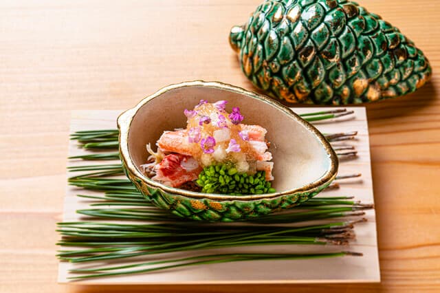 Ryoriya Soubiki: raffiniertes Omakase mit Setouchi-Meeresfrüchten