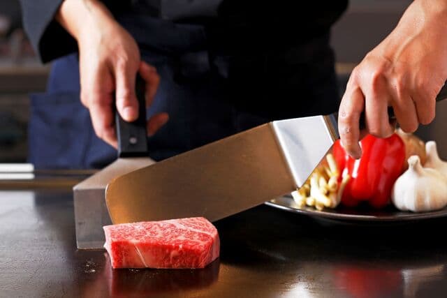 Teppanyaki Hiyori: Kyushu-Wagyu vom Teppan-Grill