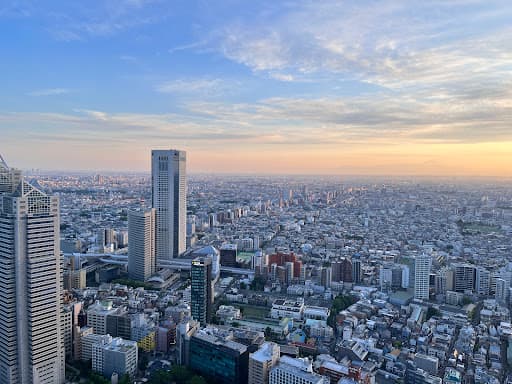 Südliche Aussichtsplattform des Tokyo Metropolitan Government Building