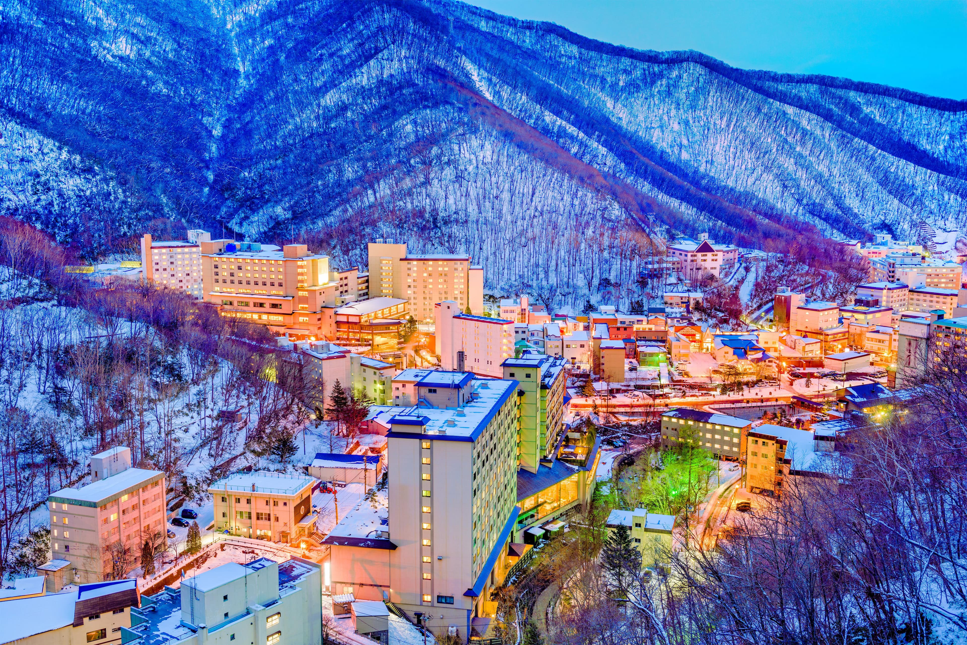Noboribetsu Onsen Stadt