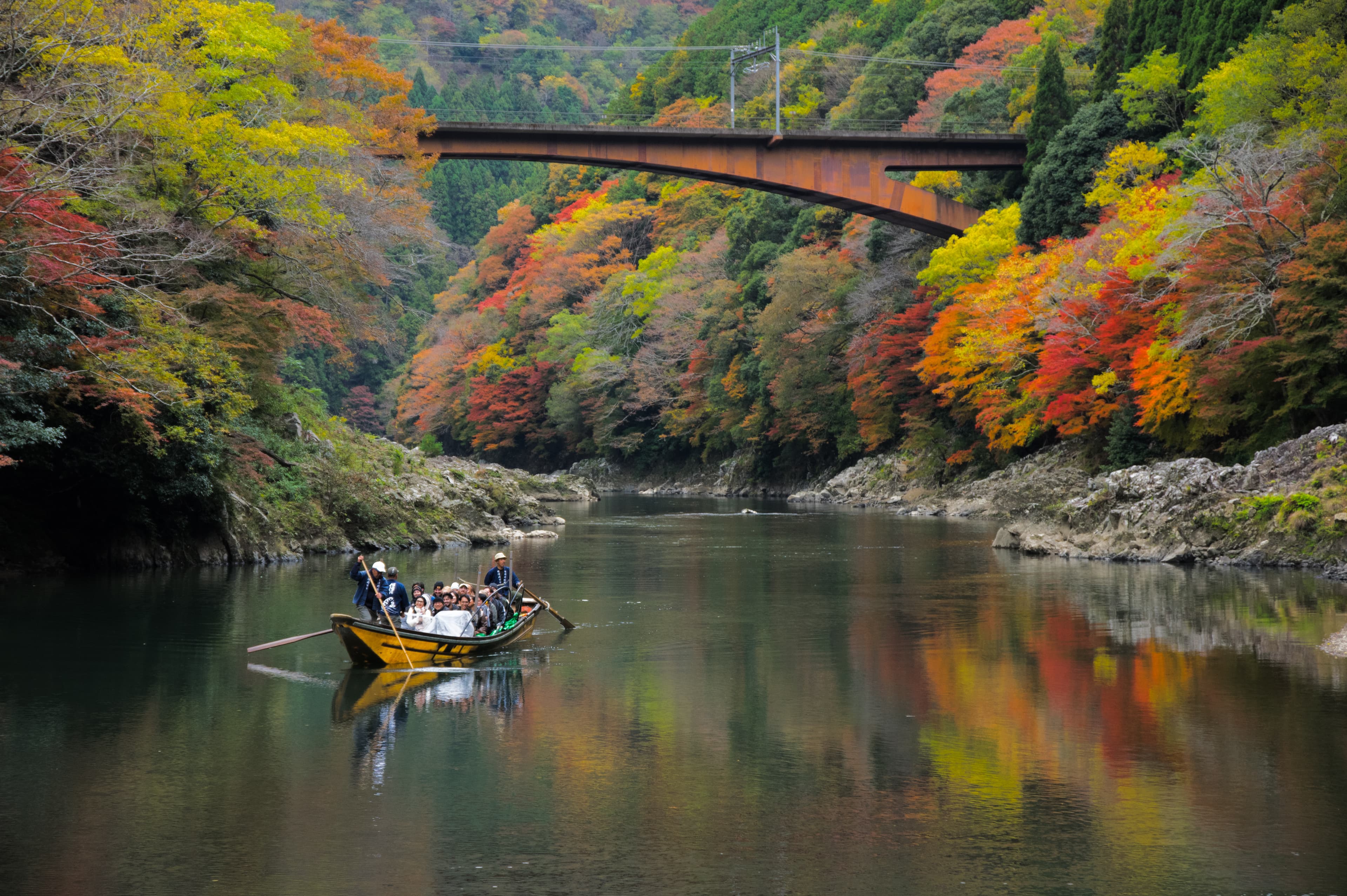 Hozugawa Flussbootsfahrt