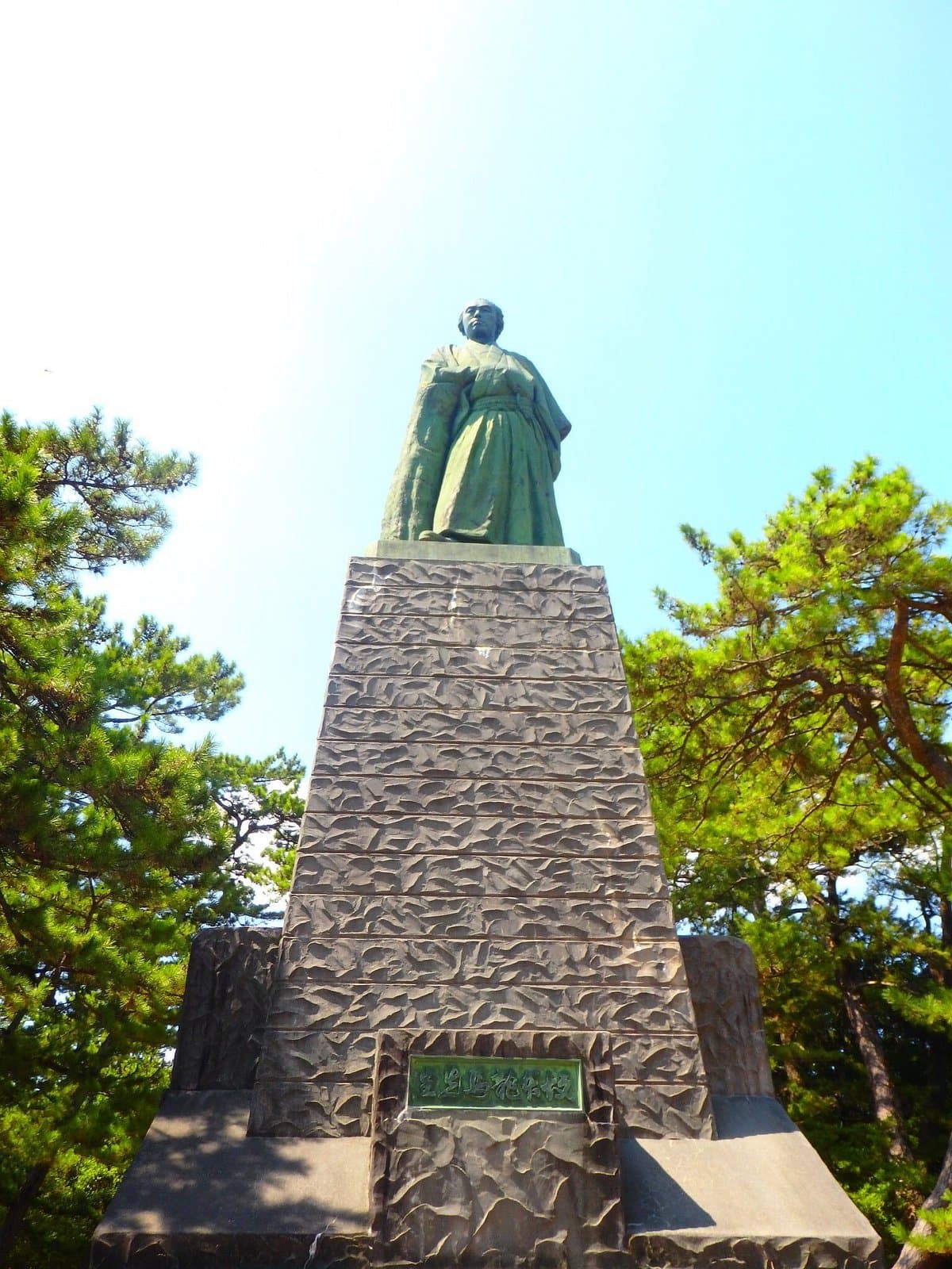 Ryoma Sakamoto Bronzestatue