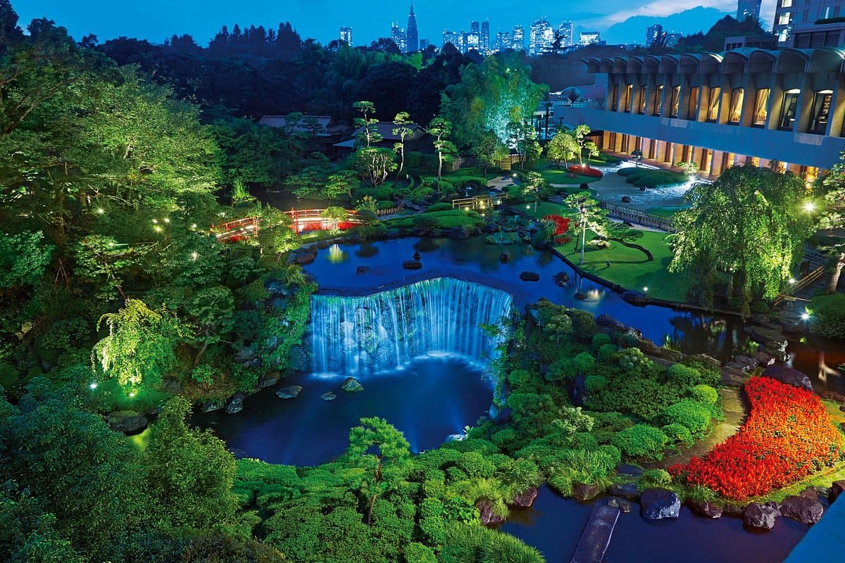Japanischer Garten des Hotel New Otani