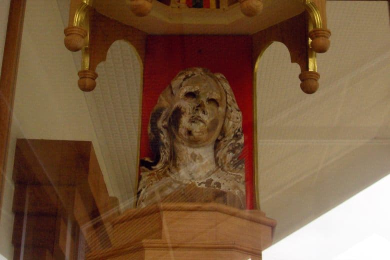 Kopf der Jungfrau Maria
