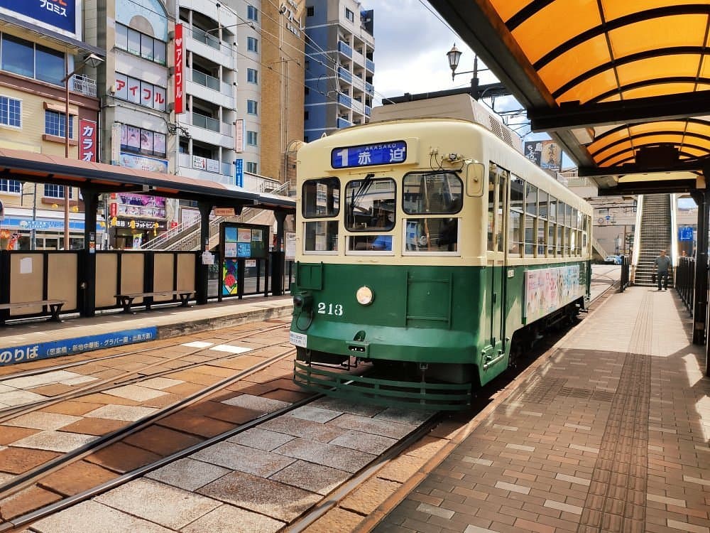Elektrische Straßenbahn Nagasaki