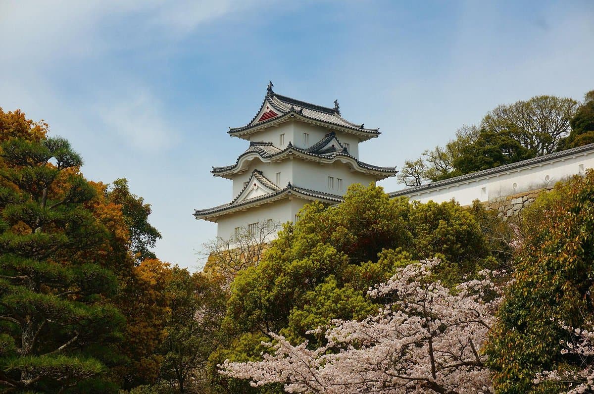 Ruinen der Burg Akashi