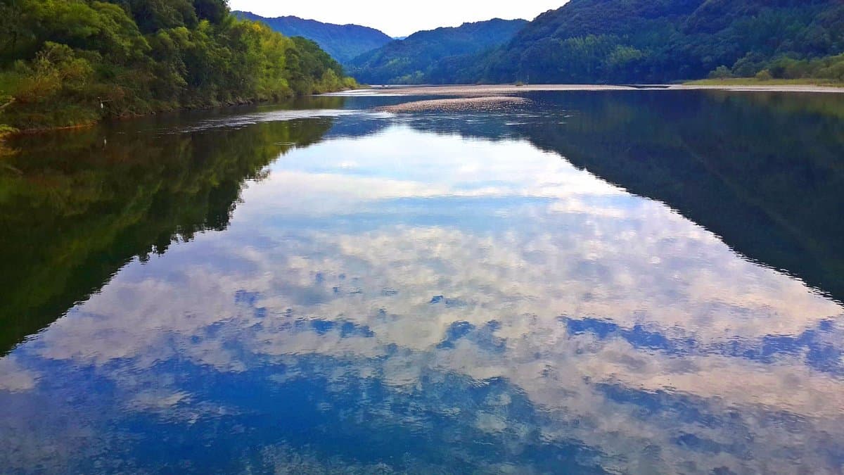 Shimanto-Fluss