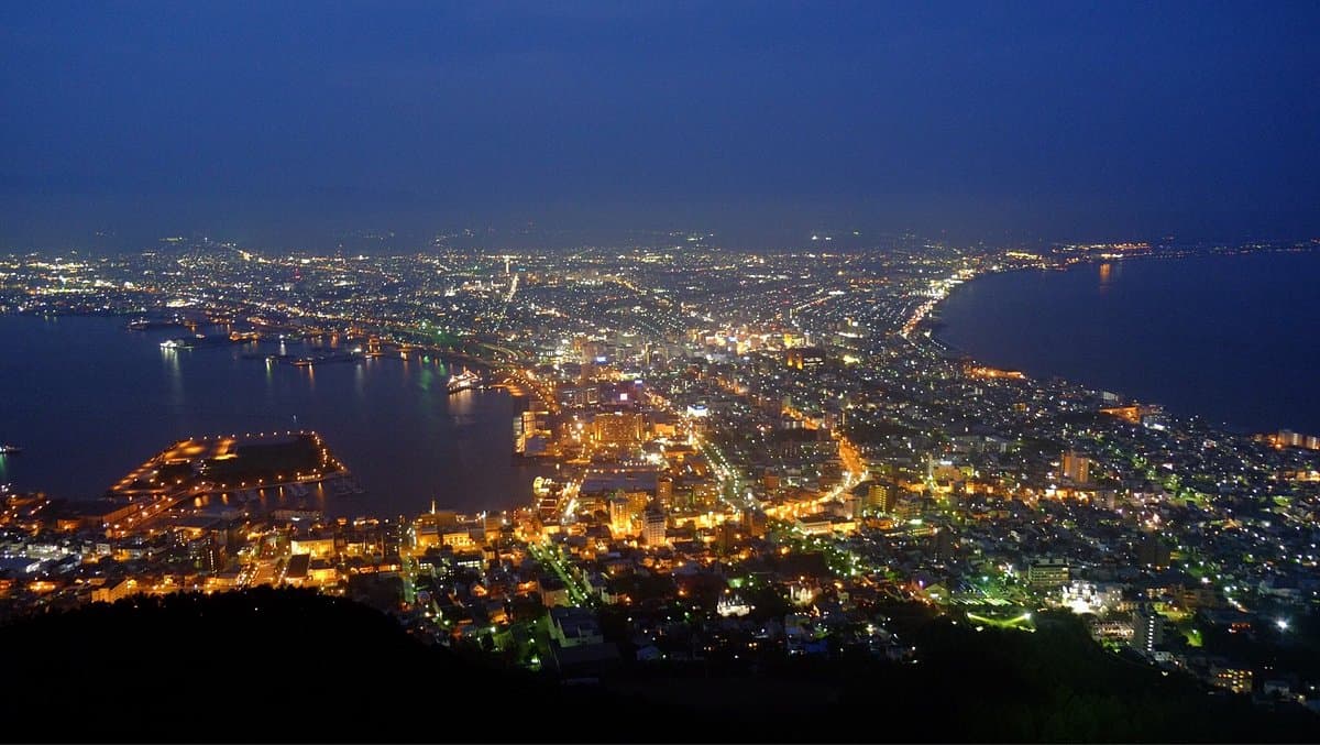 Seilbahn zum Berg Hakodate