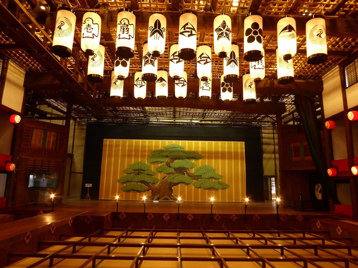 Ehemaliges Konpira Old Theater Kanamaruza