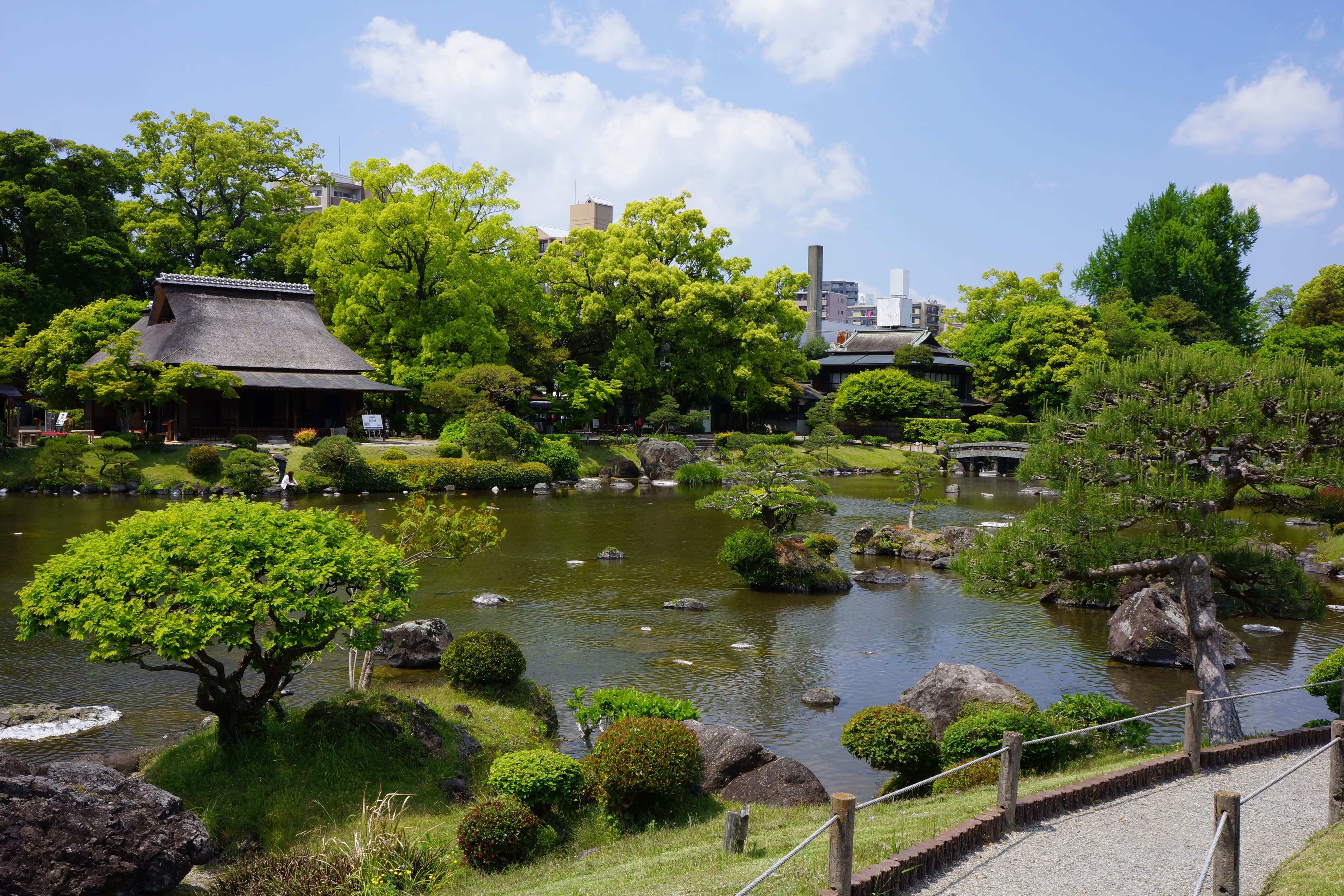 Suizenji Jojuen Garten