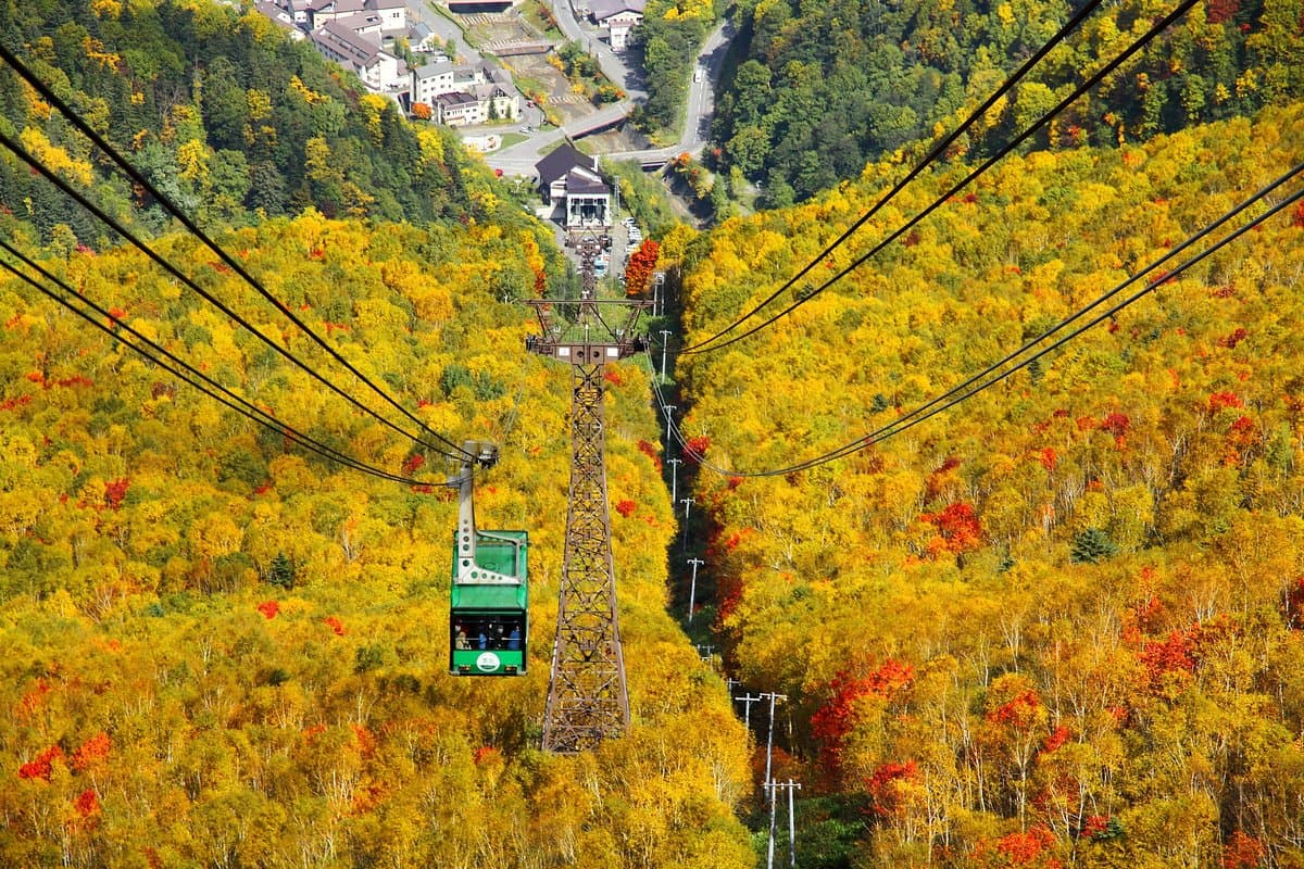 Daisetsuzan Sounkyo - Kurodake Seilbahn
