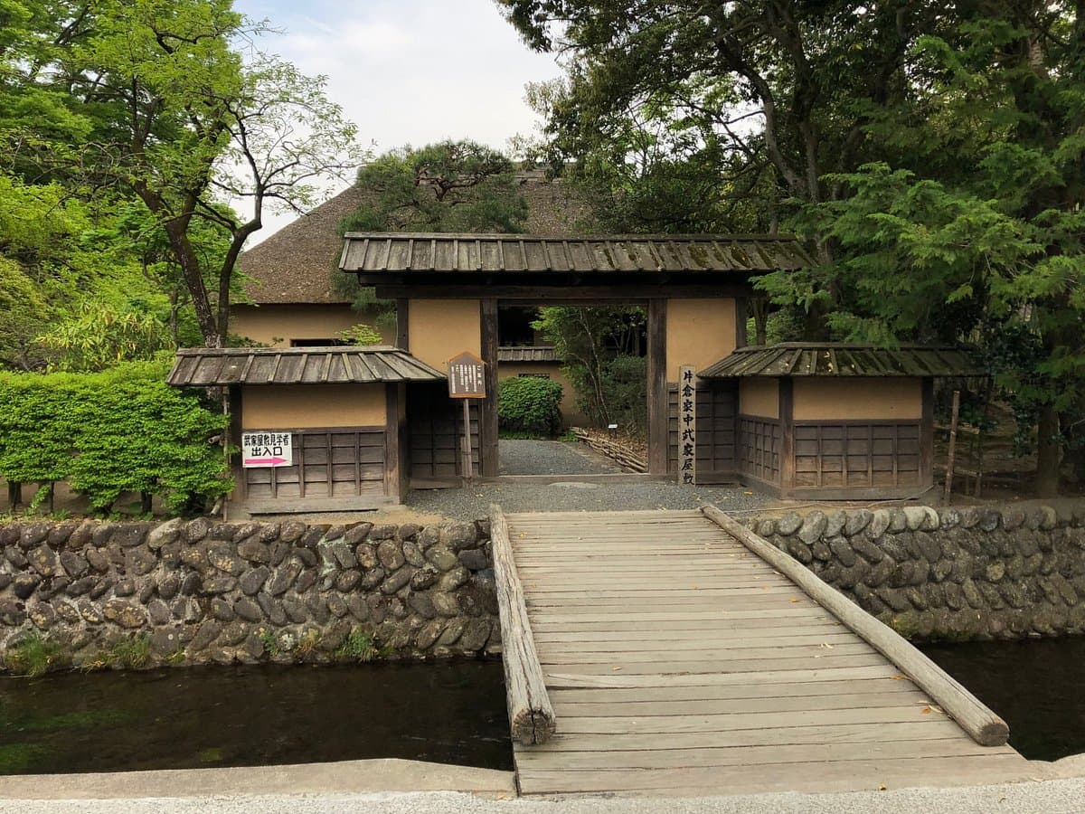 Samurai-Wohnhaus