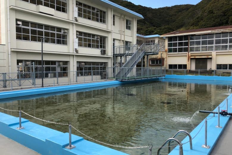 Muroto Schulhaus-Aquarium
