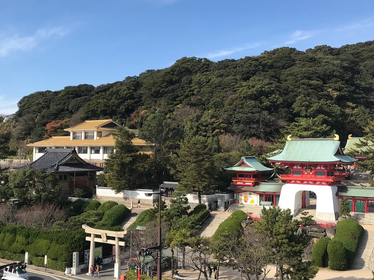 Kanmon-Tunnel für Menschen (Shimonoseki-Seite)