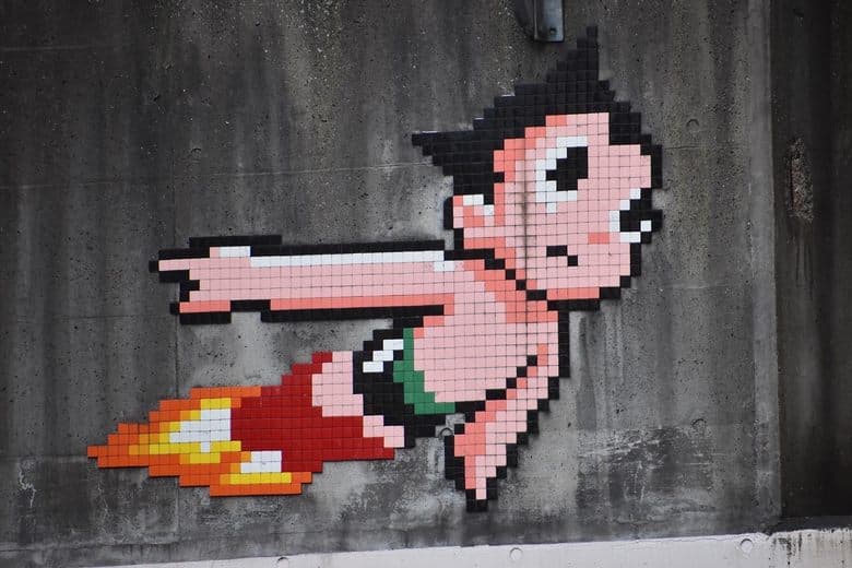 Astro Boy Mosaik