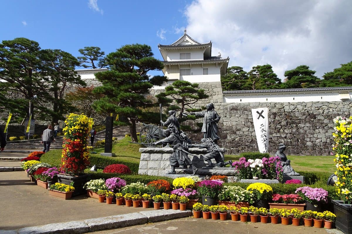 Ruinen der Burg Nihonmatsu