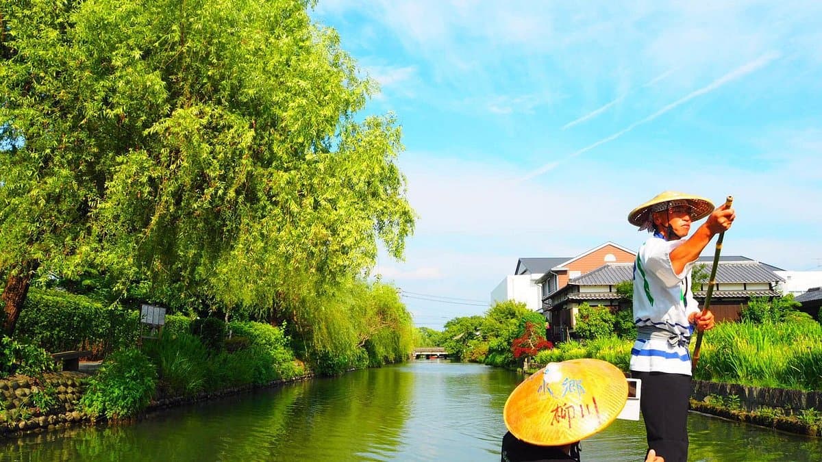 Yanagawa Flussbootfahrt