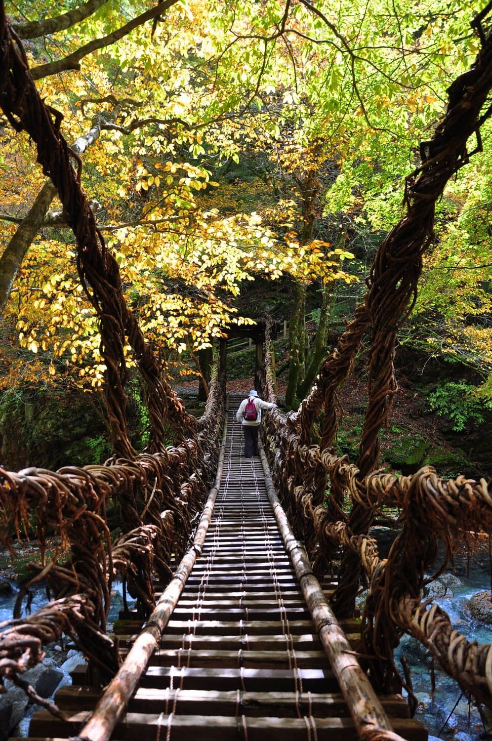 Okuiya Niju Kazurabashi Brücke
