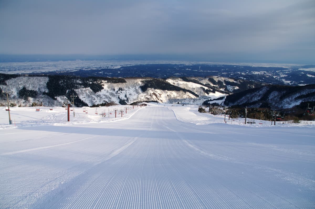Ushidake Onsen Skigebiet