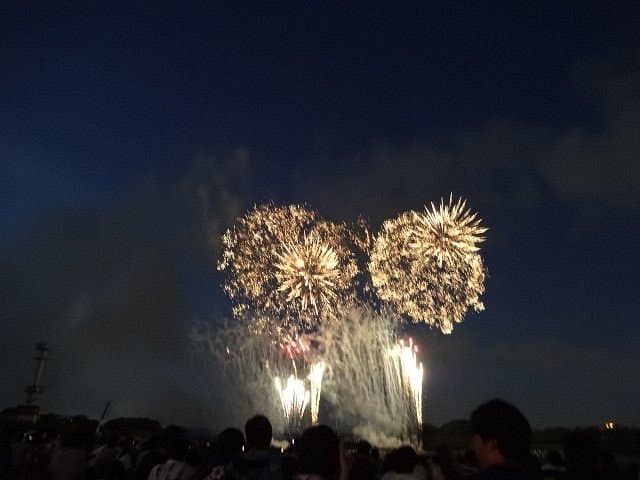Atsugi Ayu Festival Feuerwerk