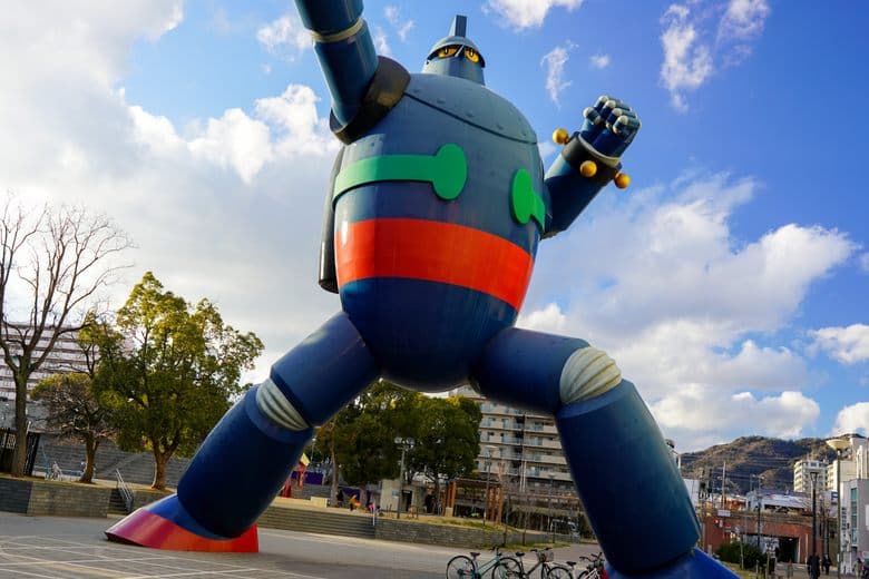 Tetsujin 28 Roboterstatue