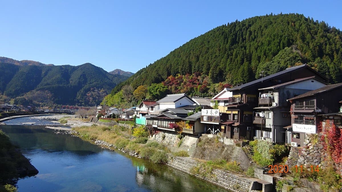 Gujo Hachiman Burgstadt