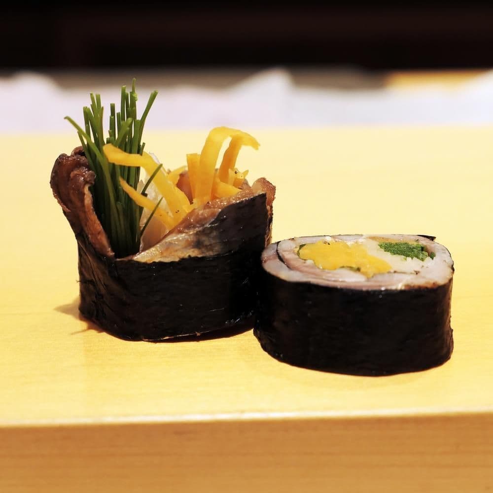 Sushi Hashimoto: Edo-mae-Sushi nach Sugita-Schule