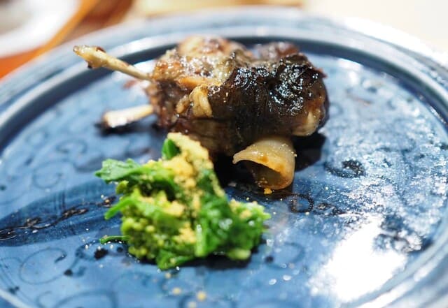 Tsunokamizaka Koshiba: Kaiseki am Tresen mit Holzkohlegrill