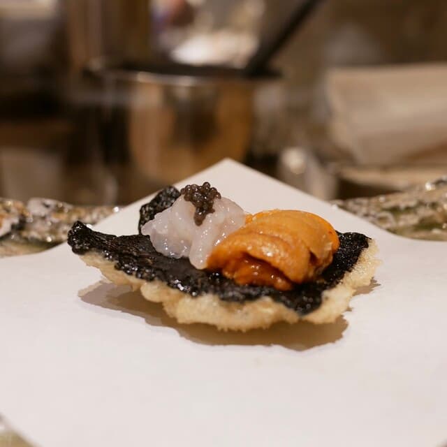 CHIKAMINE: Erfinderische Omakase-Tempura