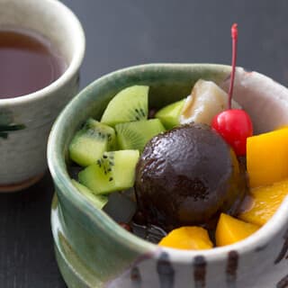 Bunmeidou Sakan Ru Cafe: frisch gebackene Pastel und Castella