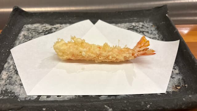 Tenmatsu: Tempura in Sesamöl am Tresen