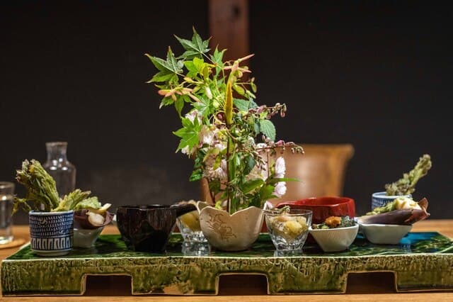 Soujoan: Wildkräuter-Kaiseki im alten Seidenbauernhaus