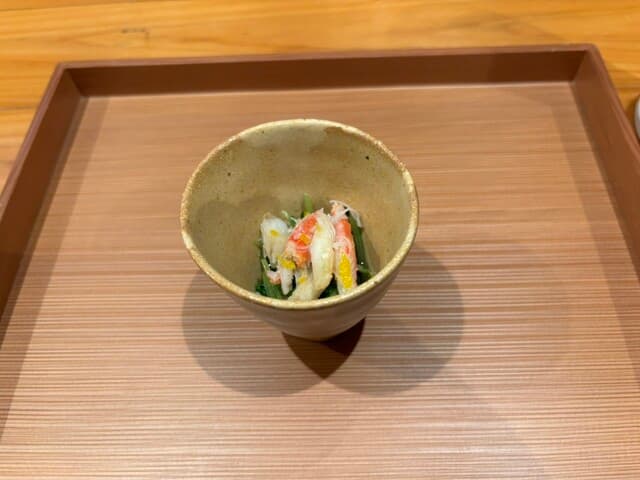 Go: Omakase mit Fisch vom Holzkohlegrill